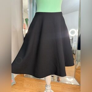 Marc by Marc Jacobs woolen Black A-Line Skirt with pockets